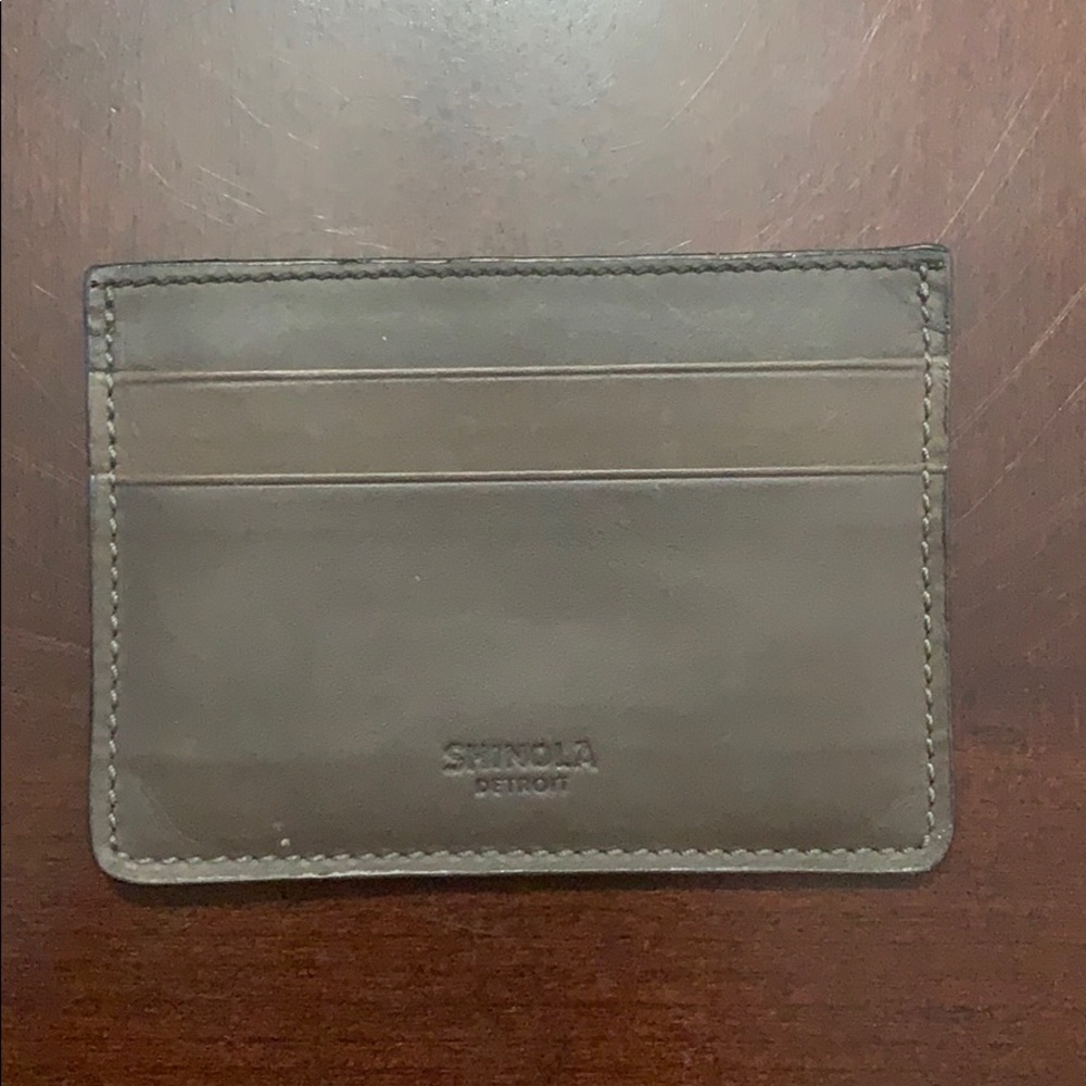 SHINOLA Detroit Card Case